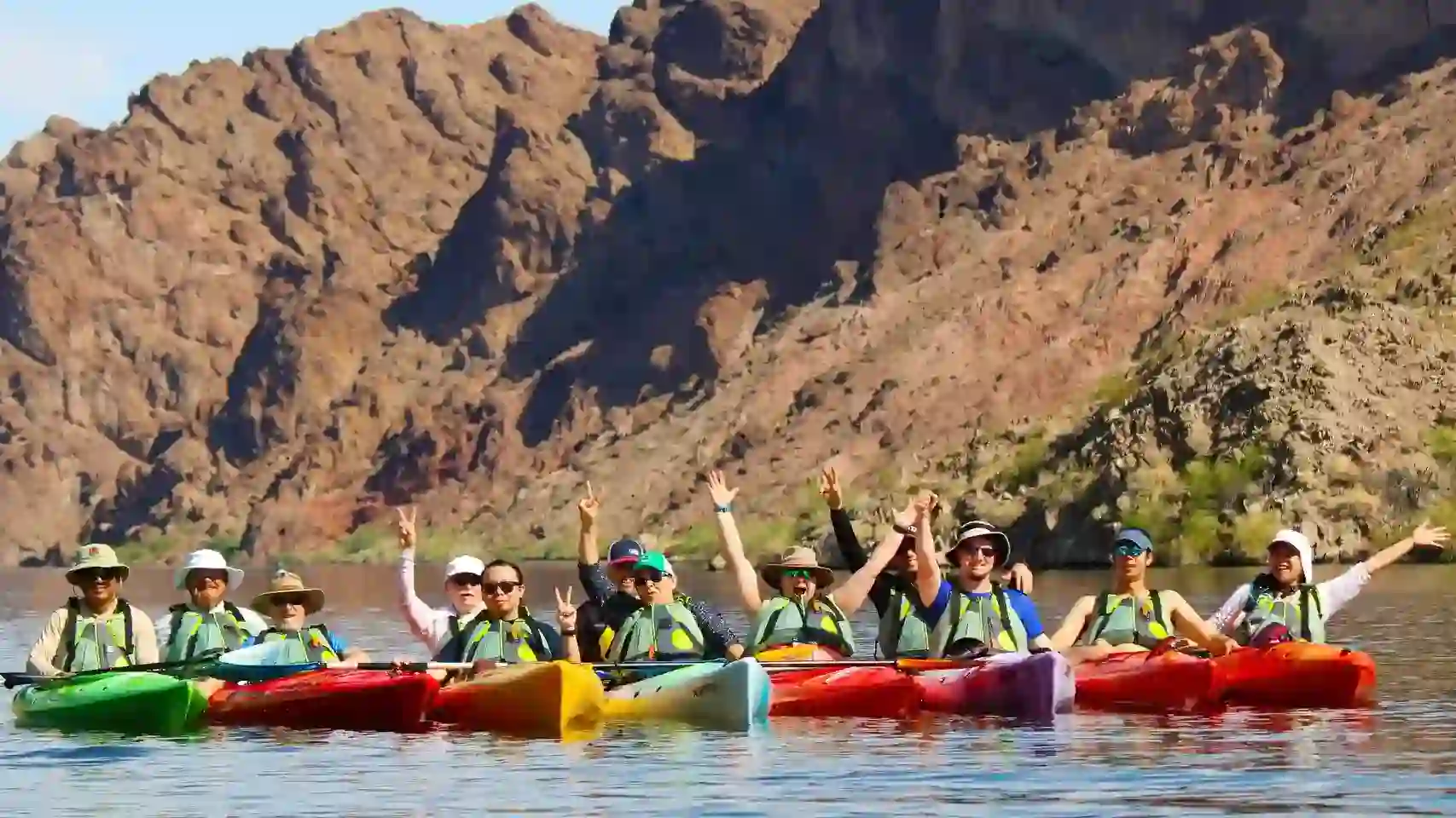 Kayaking Group