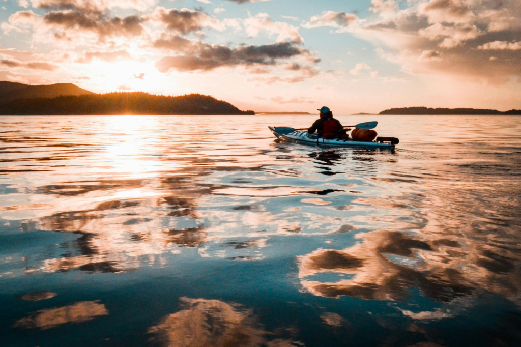 Person Kayaking